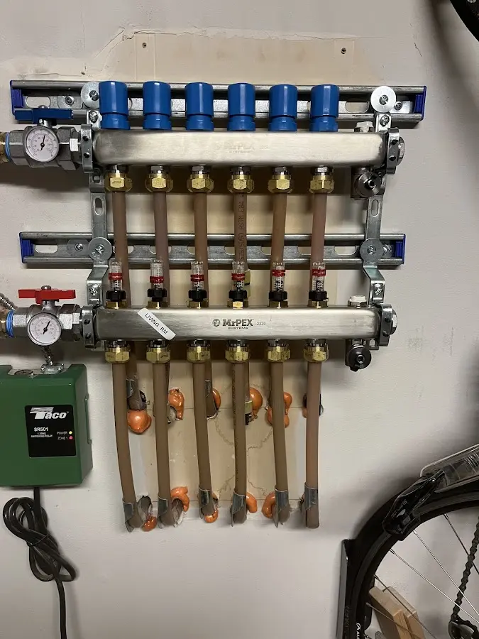 Plumber performing Water Heater Repair at a residential property in Sanford